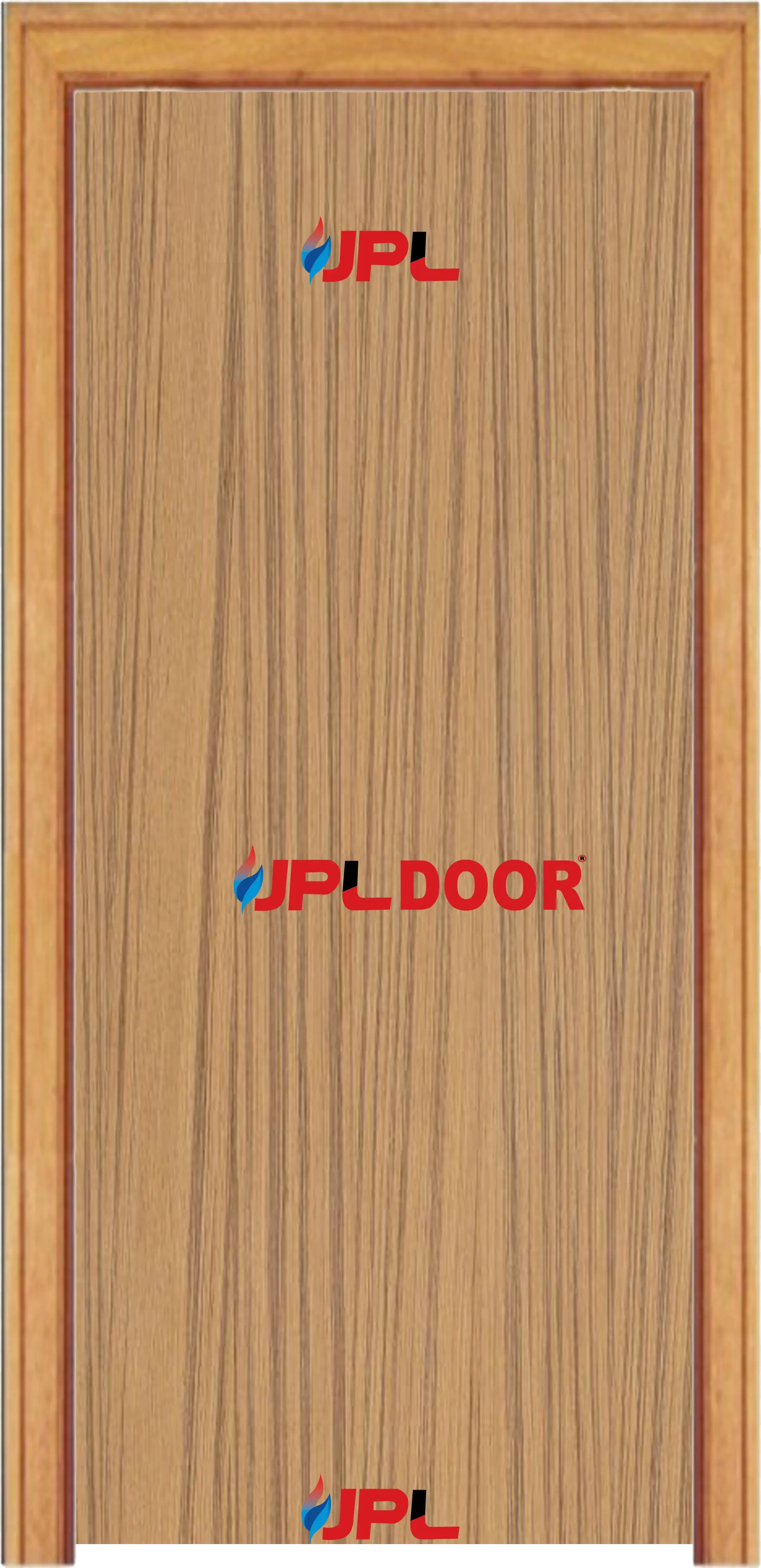 BURMA TEAK (R) FLUSH VENEER DOOR JPL-FVD-606